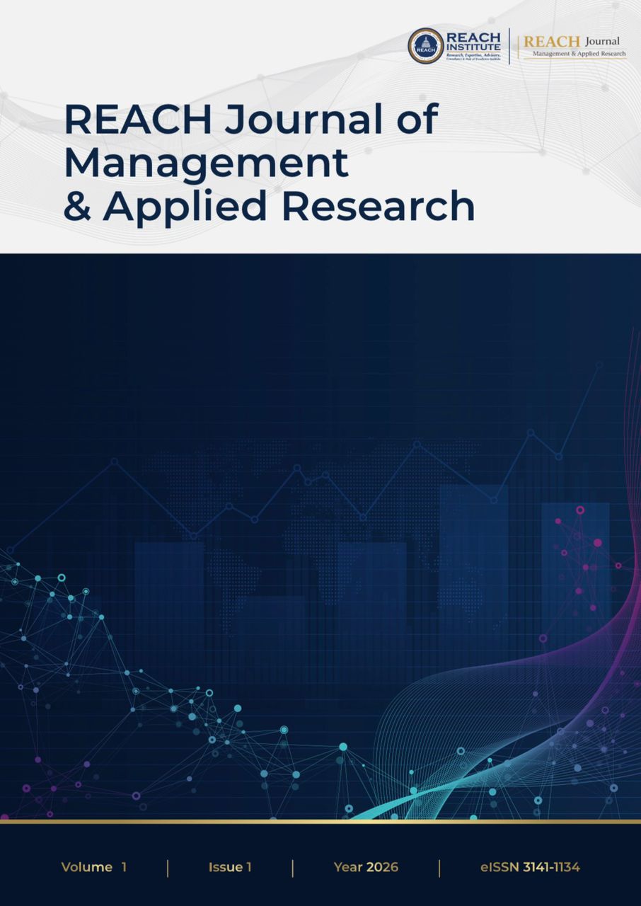 REACH Journal of Environmental & Sustainability Studies